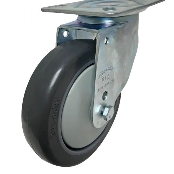 Rodizio Placa Giratória 125kg BPKC512 Rodcar