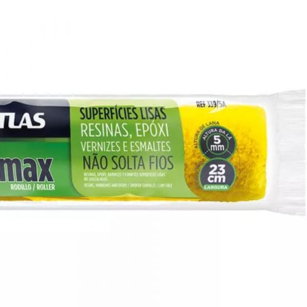 Rolo de Lã Resimax para Pintura 23cm Atlas