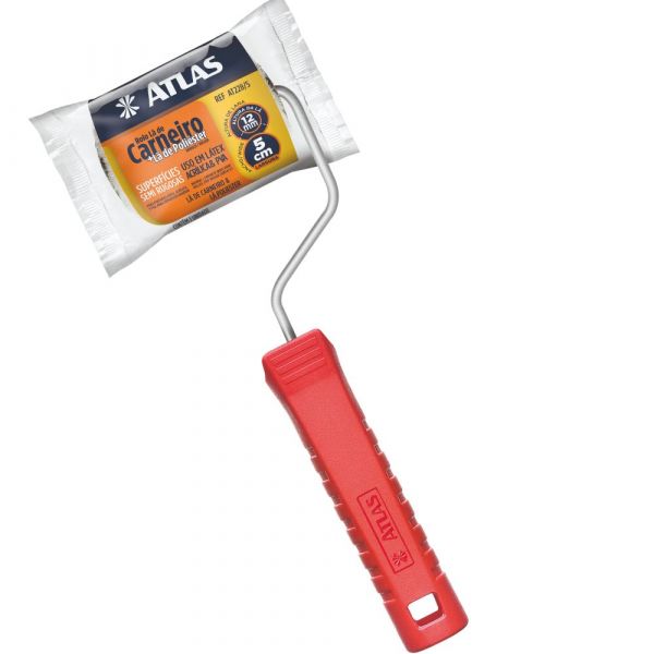 Rolo de Lã Sintética Mista 5cm Atlas
