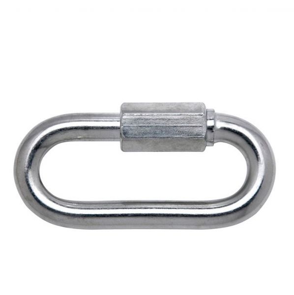 Mosquetão Trava Roscada 9mm- Carbografite
