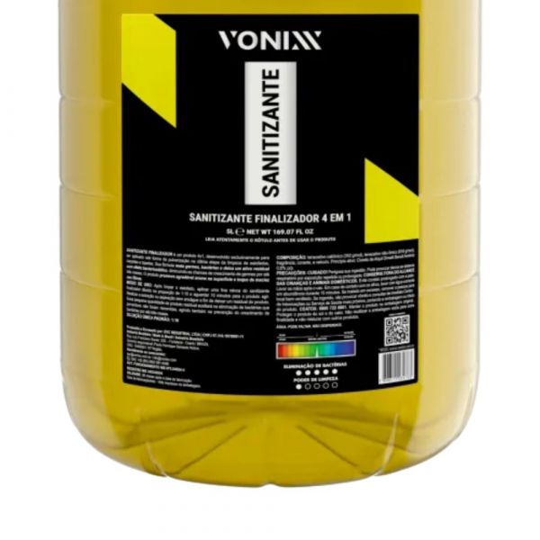 Sanitizante Finalizador Estofados e Carpetes 5L Vonixx