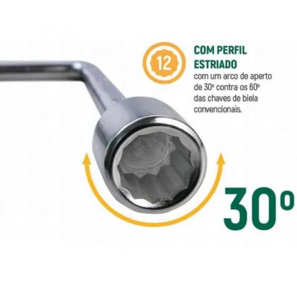 Chave Biela de 12mm Sata
