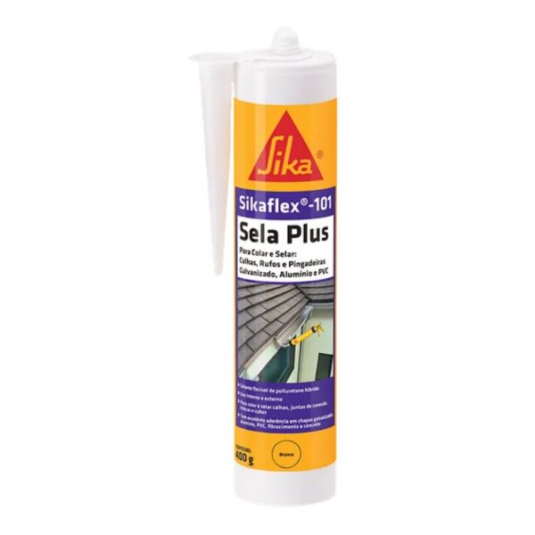 Selante Sikaflex-101 Sela Plus Branco 400g Sika