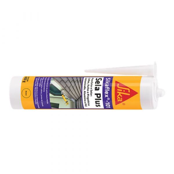Selante Sikaflex-101 Sela Plus Branco 400g Sika