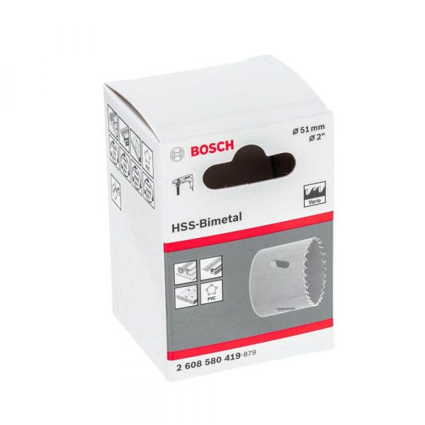 Serra Copo Bimetálica Eco 51mm 2 Pol. Bosch