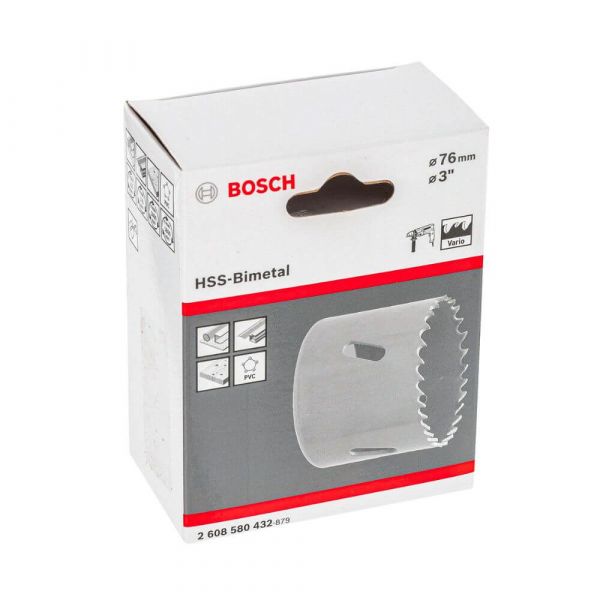 Serra Copo Bimetálica Eco 76mm 3 Pol. Bosch