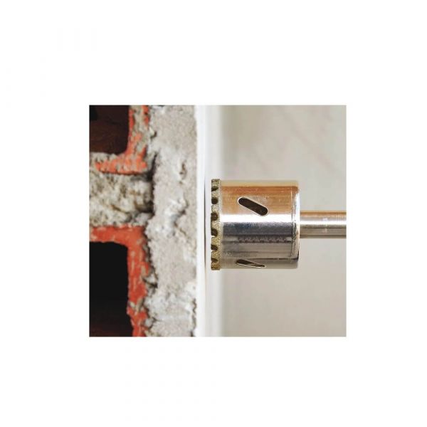 Serra Copo Diamantada 30mm Com Haste de 150mm Starrett