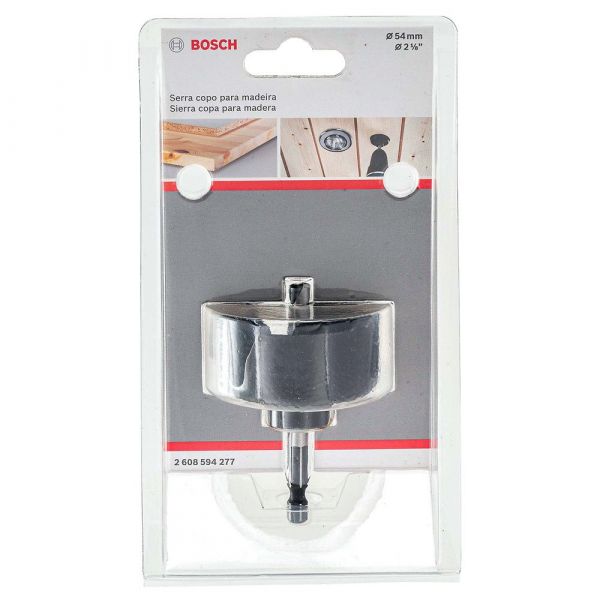 Serra Copo para Madeira 54mm Bosch