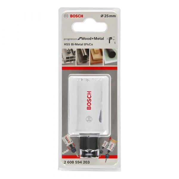 Serra Copo Progressor para Madeira e Metal 25 mm, 1 Pol Bosch