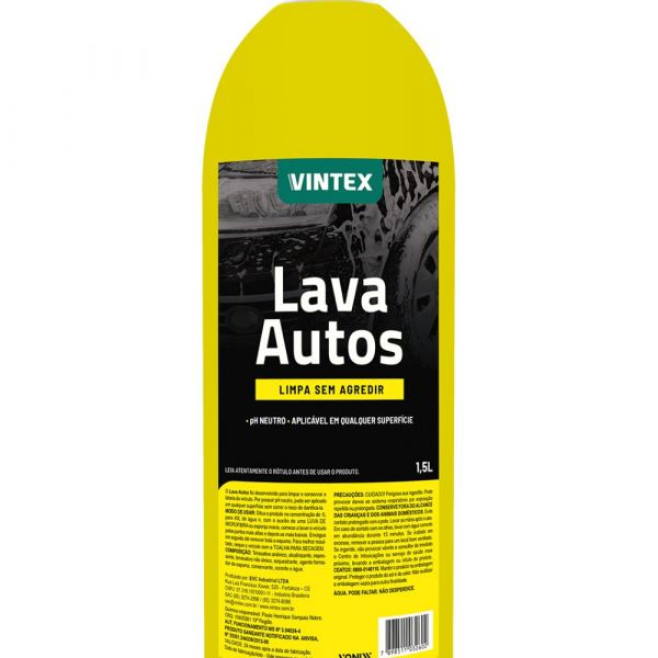 Shampoo Automotivo Lava Autos 1,5L Vintex