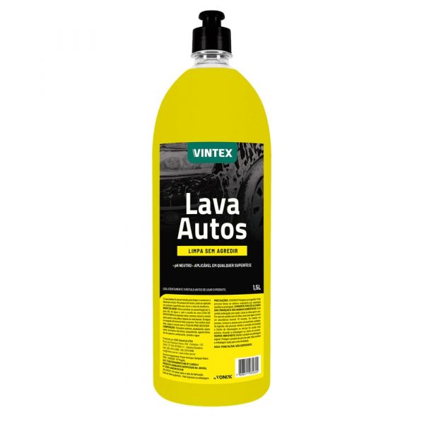 Shampoo Automotivo Lava Autos 1,5L Vintex
