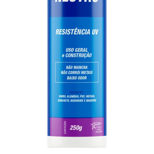 Silicone Neutro Incolor Uso Geral 250g Autofix