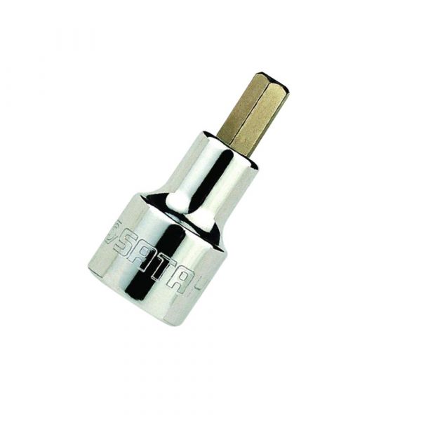 Soquete Bit Hexagonal 1/2 Pol. de 12mm Sata