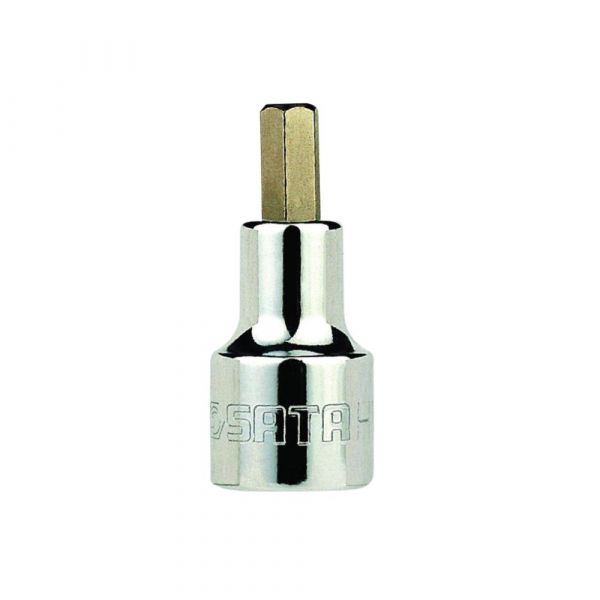 Soquete Bit Hexagonal 1/2 Pol. de 12mm Sata