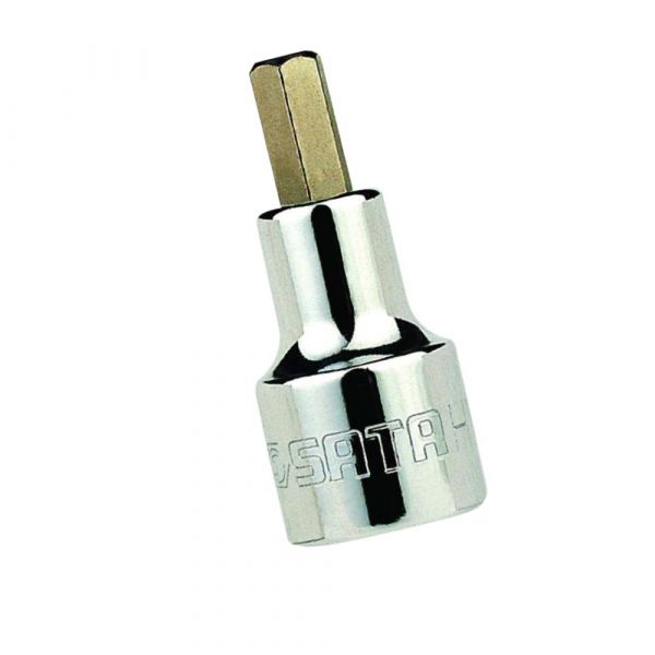 Soquete Bit Hexagonal 1/2 Pol. de 12mm Sata