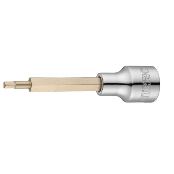 Soquete Bit Hexagonal Longo 1/2 Pol. 10mm Sata