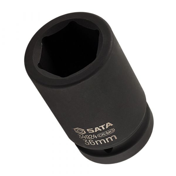 Soquete de Impacto Sextavado Longo 1 Pol. 36mm Sata