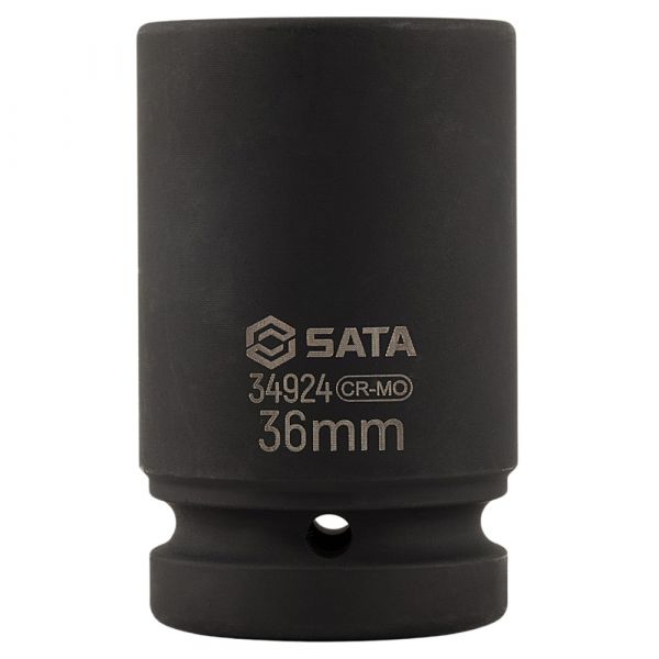 Soquete de Impacto Sextavado Longo 1 Pol. 36mm Sata