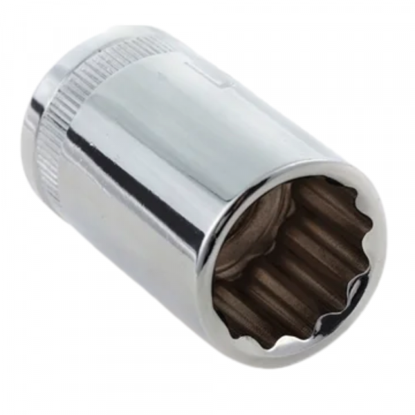 Soquete Estriado 1/2 Pol. x 21mm Sata