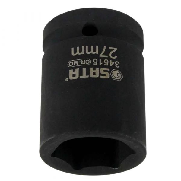 Soquete Impacto Sextavado 3/4 Pol. de 27mm Sata