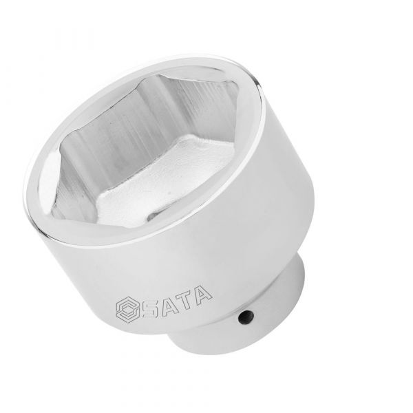 Soquete Impacto Sextavado Curto 1 Pol. x 2.3/4 Pol. Sata