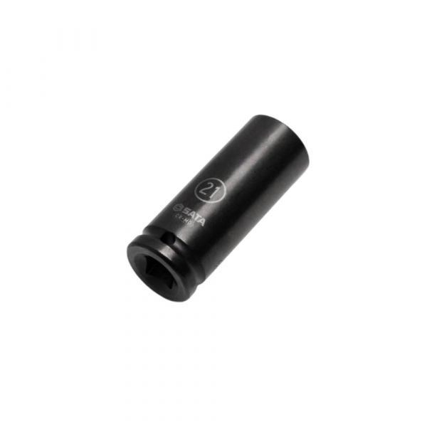 Soquete Impacto Sextavado Longo 1/2 Pol. de 21mm Sata 