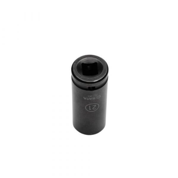 Soquete Impacto Sextavado Longo 1/2 Pol. de 21mm Sata 