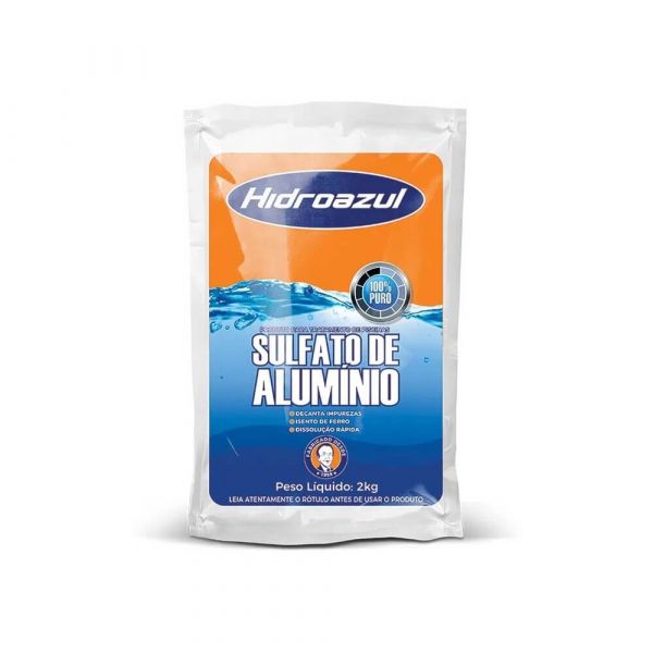Sulfato De Alumínio 2kg Hidroazul