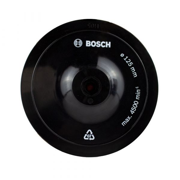 Suporte de Boina com Velcro para Furadeira 125mm Bosch