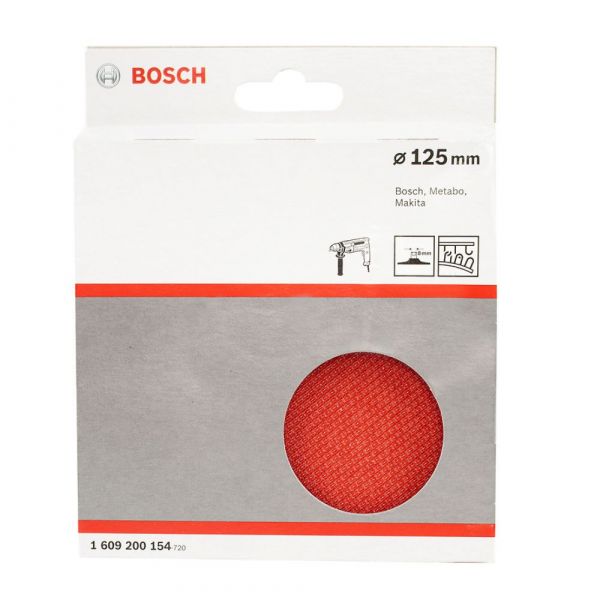 Suporte de Boina com Velcro para Furadeira 125mm Bosch