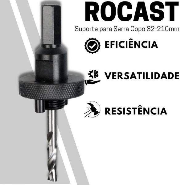 Suporte para Serra Copo 32-210mm Rocast