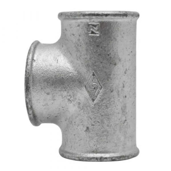 Tê Bsp Galvanizado 1” Tupy