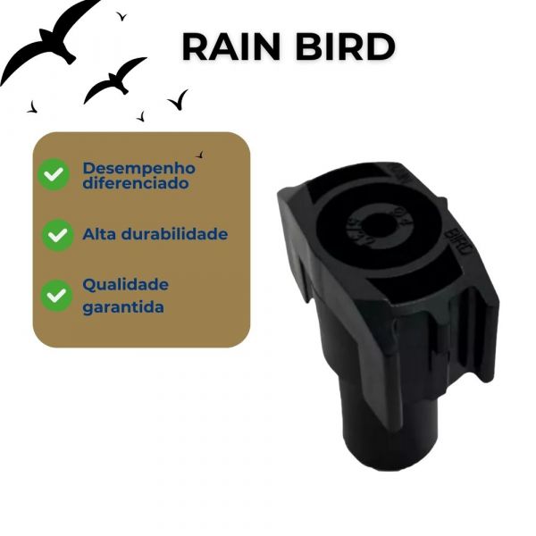 Bocal Plástico Preto Para Aspersor 48H 5/32