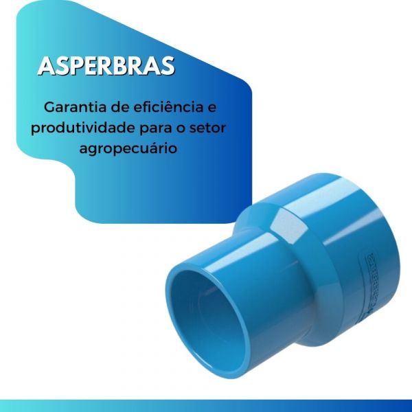 Redução Soldável Irrigação DN100x50mm Asperbras
