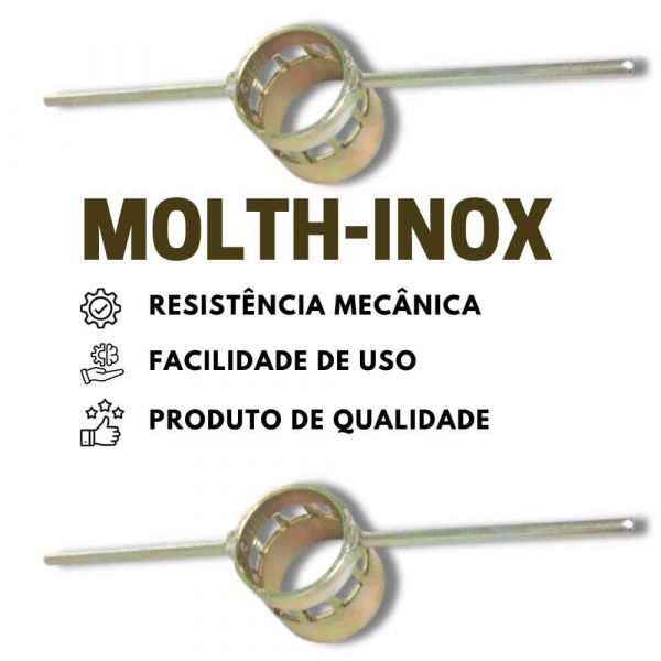 Tarraxa para tubo PVC 2