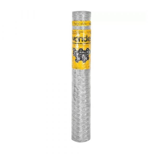 Tela Galinheiro Fio 23 Alt 1.5 x 50m Vonder