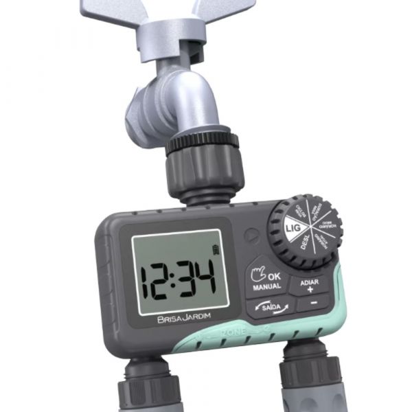 Temporizador Digital para Irrigação 2 Saídas TIE21 Brisa Jardim