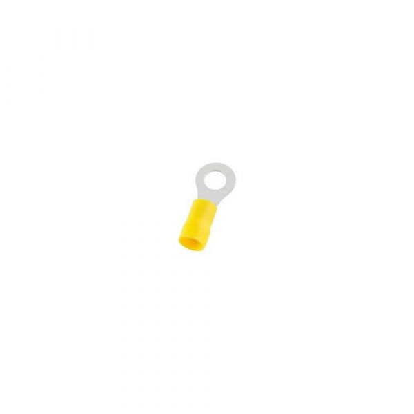 Terminal Olhal M8 Pré-Isolado 4,0-6mm Amarelo Decorlux