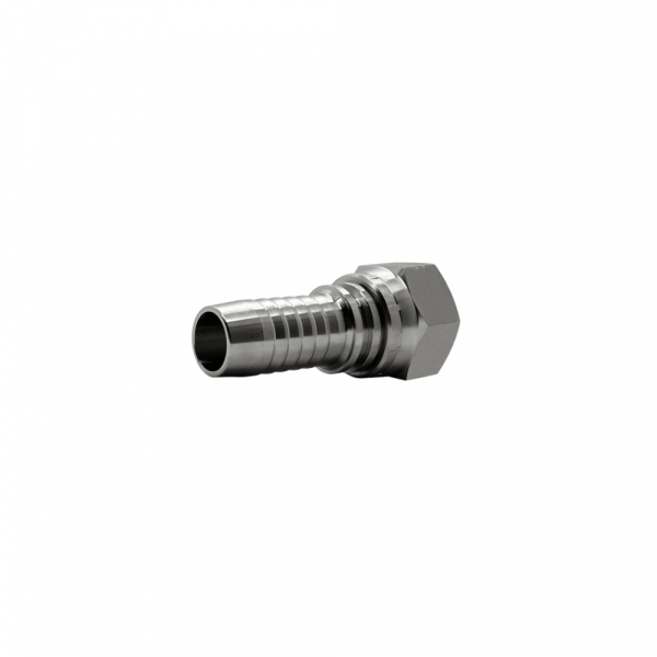 Terminal Prensado Reto Fêmea Giratória 9/16”-18 Metalquip