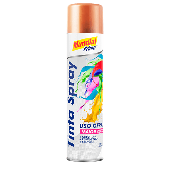 Tinta Spray Cobre Metálica 400ml Prime
