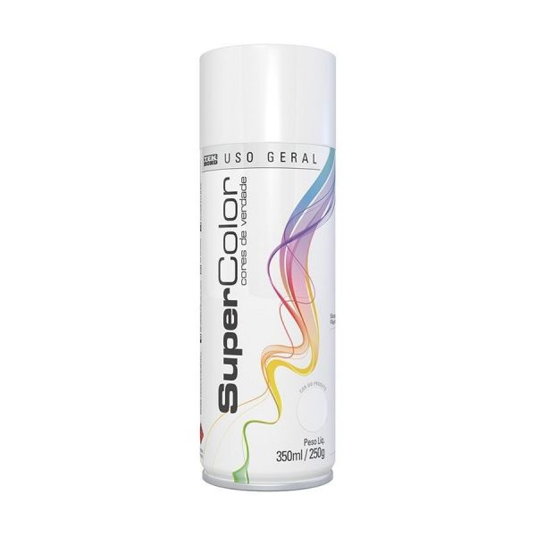 Tinta Spray Branco Brilhante 350ml Tek Bond
