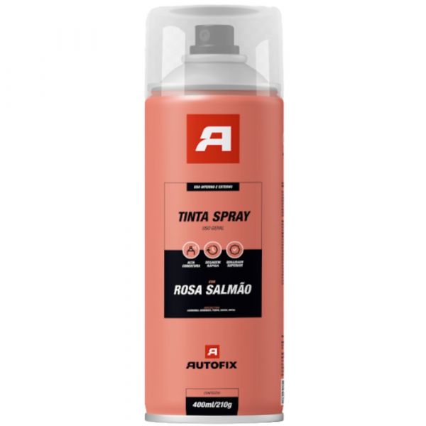 Tinta Spray Rosa Salmão 400ml Autofix