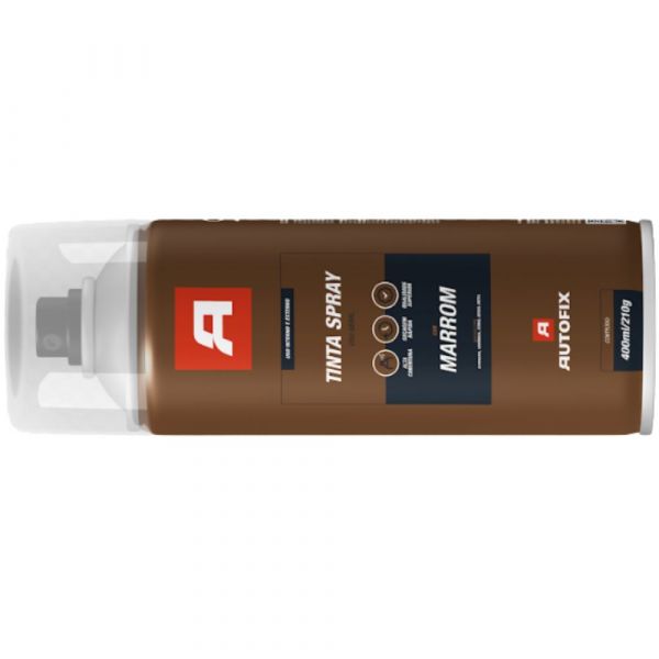 Tinta Spray Uso Geral Marrom 400ml Autofix