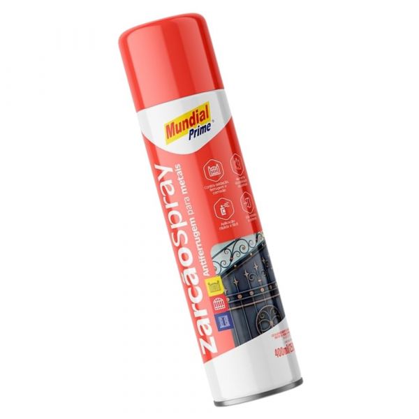 Tinta Spray Zarcão 400ml Mundial Prime