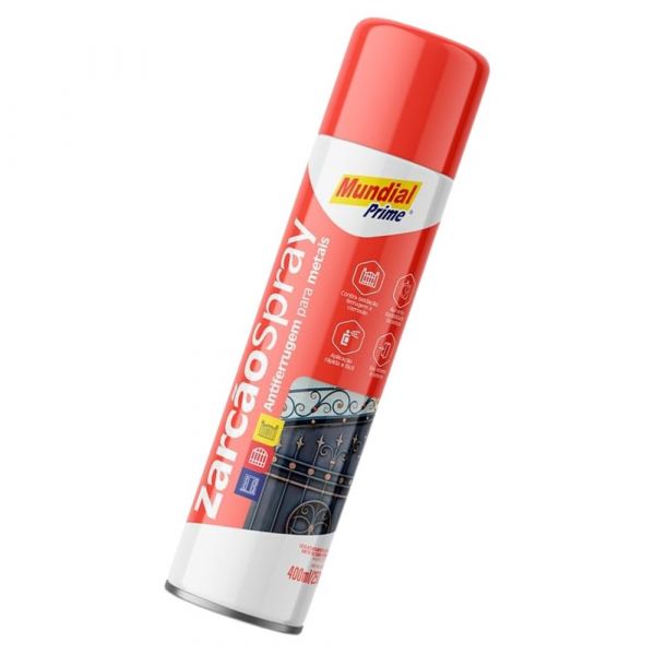 Tinta Spray Zarcão 400ml Mundial Prime