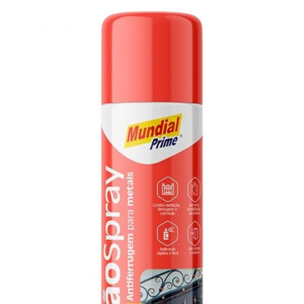 Tinta Spray Zarcão 400ml Mundial Prime