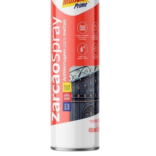 Tinta Spray Zarcão 400ml Mundial Prime