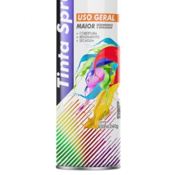 Tinta Uso Geral Sub Grey 400ml Mundial Prime