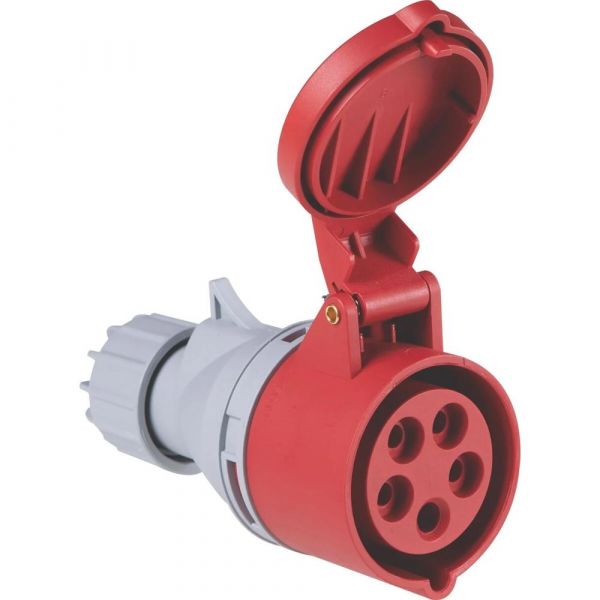 Tomada de Acoplamento Industrial 3P+N+T 16A 380-415 Vca 6H Tramontina