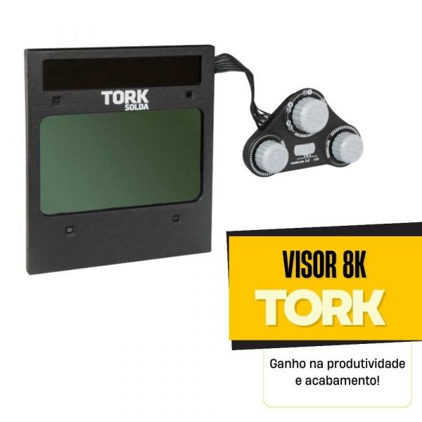 Visor 8K Completo Máscara de Solda MSEA Tork